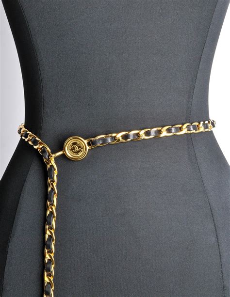 coco chanel belt|chanel chain belt vintage.